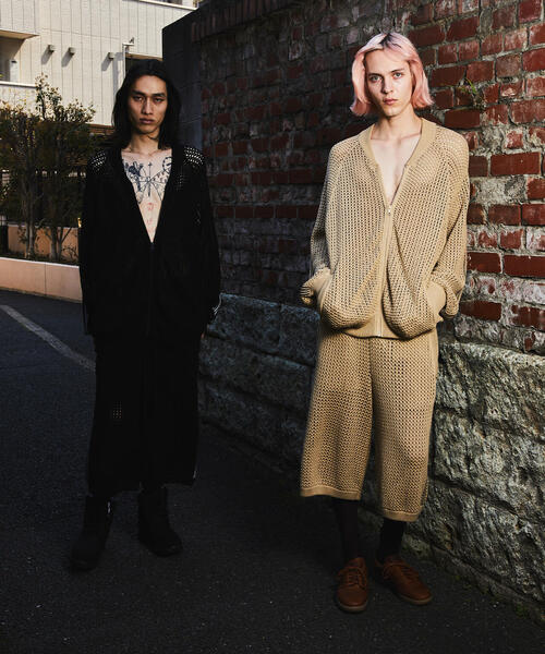 DANKE SCHON(ダンケシェーン)の「DankeSchon/ダンケシェーン/MESHKNIT SHORTS(その他パンツ・レディース・ブラック/ベージュ・M/L)」の7枚目の写真