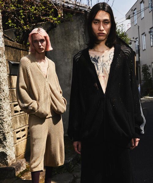 DANKE SCHON(ダンケシェーン)の「DankeSchon/ダンケシェーン/MESHKNIT SHORTS(その他パンツ・レディース・ブラック/ベージュ・M/L)」の8枚目の写真