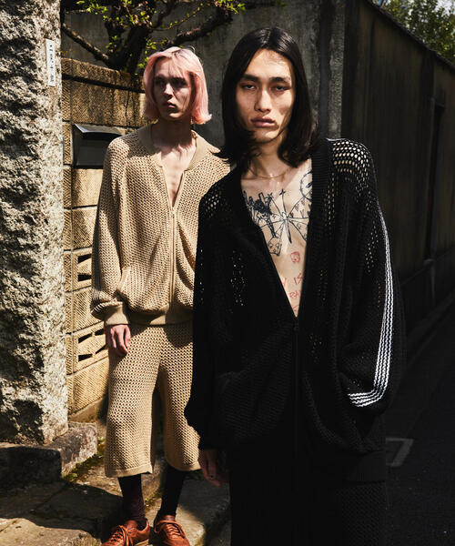 DANKE SCHON(ダンケシェーン)の「DankeSchon/ダンケシェーン/MESHKNIT SHORTS(その他パンツ・レディース・ブラック/ベージュ・M/L)」の9枚目の写真
