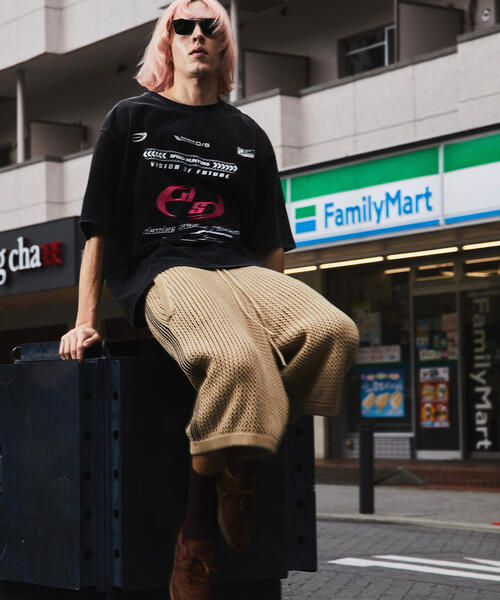 DANKE SCHON(ダンケシェーン)の「DankeSchon/ダンケシェーン/MESHKNIT SHORTS(その他パンツ・レディース・ブラック/ベージュ・M/L)」の10枚目の写真