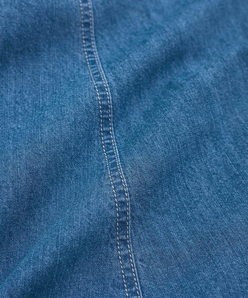 VIS(ビス)の「ライトデニムマーメイドスカート(デニムスカート・レディース・サックスブルー/ブルー・S/M)」の14枚目の写真