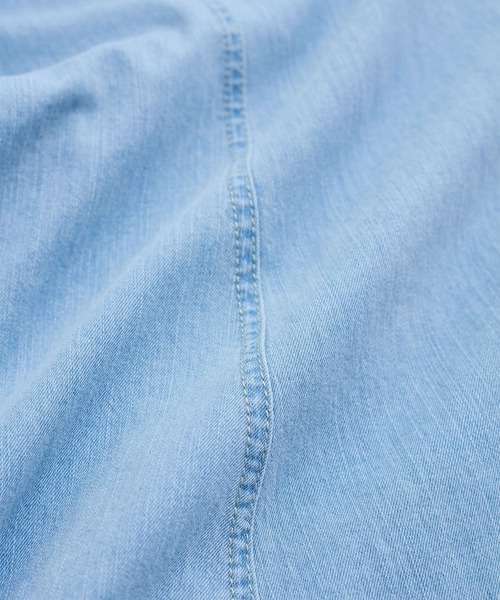 VIS(ビス)の「ライトデニムマーメイドスカート(デニムスカート・レディース・サックスブルー/ブルー・S/M)」の20枚目の写真