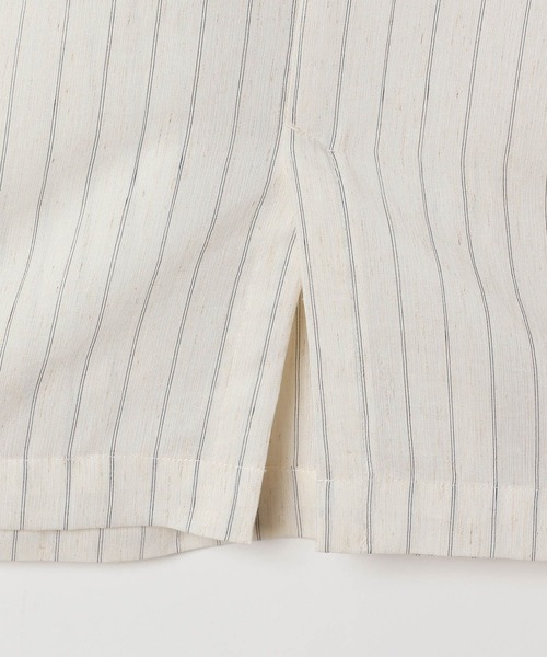 LEPSIM(レプシィム)の「ストライプジャケットライクシャツ 289445(シャツ/ブラウス・レディース・アイボリー/ブラウン・FREE)」の18枚目の写真