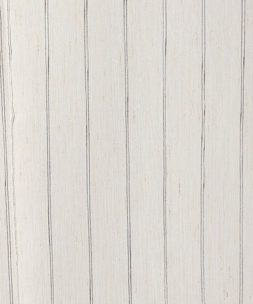 LEPSIM(レプシィム)の「ストライプジャケットライクシャツ 289445(シャツ/ブラウス・レディース・アイボリー/ブラウン・FREE)」の19枚目の写真