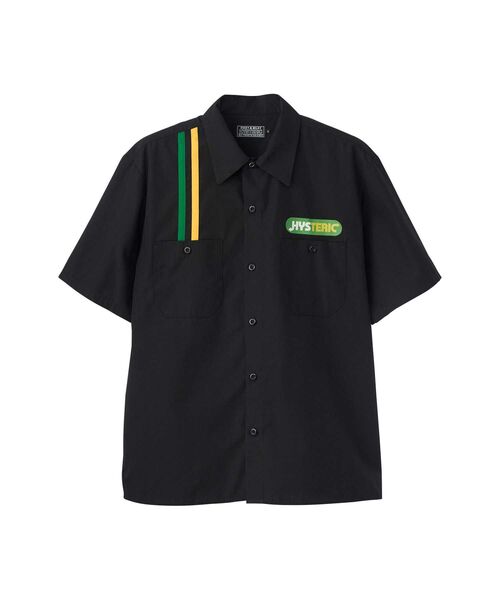 HYSTERIC GLAMOUR(ヒステリックグラマー)の「HYSTERIC WAY エンジニアシャツ(シャツ/ブラウス・メンズ・ホワイト/ブラック/グレー・SMALL/MEDIUM/LARGE/X-LARGE)」の1枚目の写真