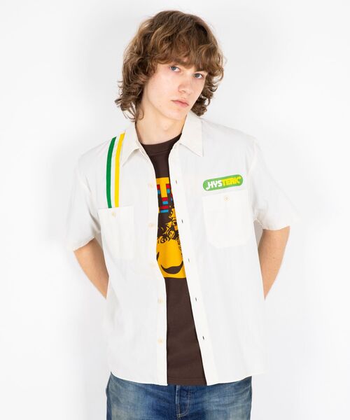 HYSTERIC GLAMOUR(ヒステリックグラマー)の「HYSTERIC WAY エンジニアシャツ(シャツ/ブラウス・メンズ・ホワイト/ブラック/グレー・SMALL/MEDIUM/LARGE/X-LARGE)」の13枚目の写真