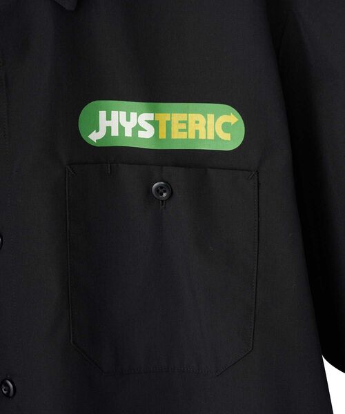 HYSTERIC GLAMOUR(ヒステリックグラマー)の「HYSTERIC WAY エンジニアシャツ(シャツ/ブラウス・メンズ・ホワイト/ブラック/グレー・SMALL/MEDIUM/LARGE/X-LARGE)」の8枚目の写真