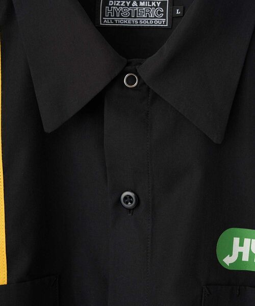 HYSTERIC GLAMOUR(ヒステリックグラマー)の「HYSTERIC WAY エンジニアシャツ(シャツ/ブラウス・メンズ・ホワイト/ブラック/グレー・SMALL/MEDIUM/LARGE/X-LARGE)」の9枚目の写真