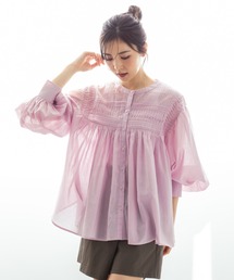 ever closet | インド綿 シアーブラウス(シャツ/ブラウス)