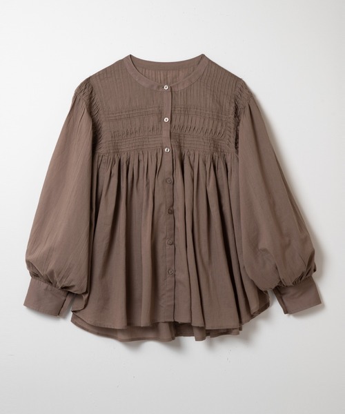 ever closet(エバークローゼット)の「インド綿 シアーブラウス(シャツ/ブラウス・レディース・ブルー/ブラウン/ピンク・F)」の10枚目の写真