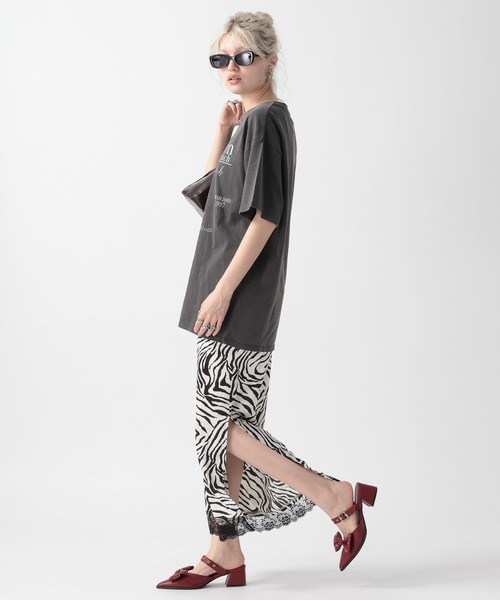 FOREVER 21（フォーエバー トゥエンティーワン）の「【2025SS】アソートピグメントグラフィックＴシャツ（Tシャツ/カットソー・レディース・グレー系その他/グレー/オフホワイト/グレー系その他2・FREE）」の7枚目の写真