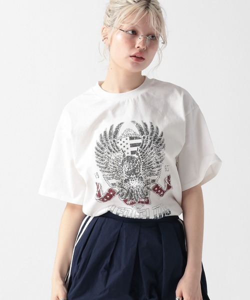 FOREVER UNIQUE 売れ筋商品|||フォーエバーユニーク Tシャツ トップス レディース Tops White Disney】ベイビーTシャツ | 【FOREVER 21 JAPAN】(フォーエバー