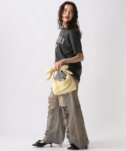 FOREVER 21（フォーエバー トゥエンティーワン）の「【2025SS】アソートピグメントグラフィックＴシャツ（Tシャツ/カットソー・レディース・グレー系その他/グレー/オフホワイト/グレー系その他2・FREE）」の21枚目の写真