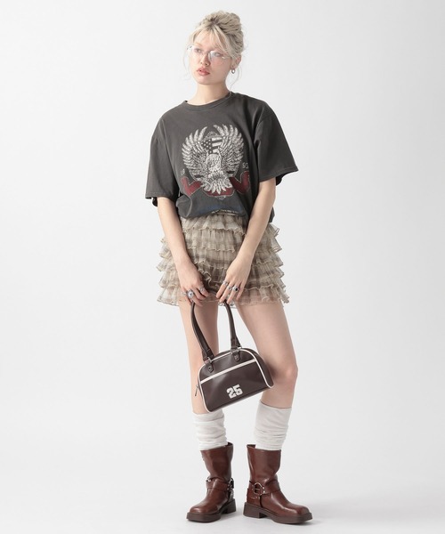 FOREVER 21（フォーエバー トゥエンティーワン）の「【2025SS】アソートピグメントグラフィックＴシャツ（Tシャツ/カットソー・レディース・グレー系その他/グレー/オフホワイト/グレー系その他2・FREE）」の15枚目の写真