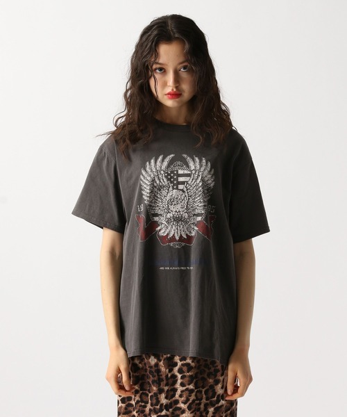 FOREVER 21（フォーエバー トゥエンティーワン）の「【2025SS】アソートピグメントグラフィックＴシャツ（Tシャツ/カットソー・レディース・グレー系その他/グレー/オフホワイト/グレー系その他2・FREE）」の12枚目の写真