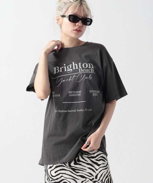2024.展示のみ美品　完売　 bigTシャツ　ブラック セール】【2025SS】アソートピグメントグラフィックTシャツ（T