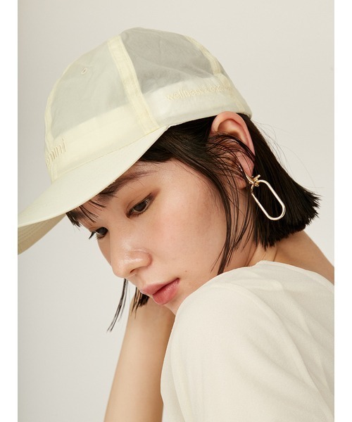 emmi（エミ）の「emmiロゴシアーキャップ（ハット・レディース・イエロー/ライトグレー/ブラック・FREE）」の11枚目の写真