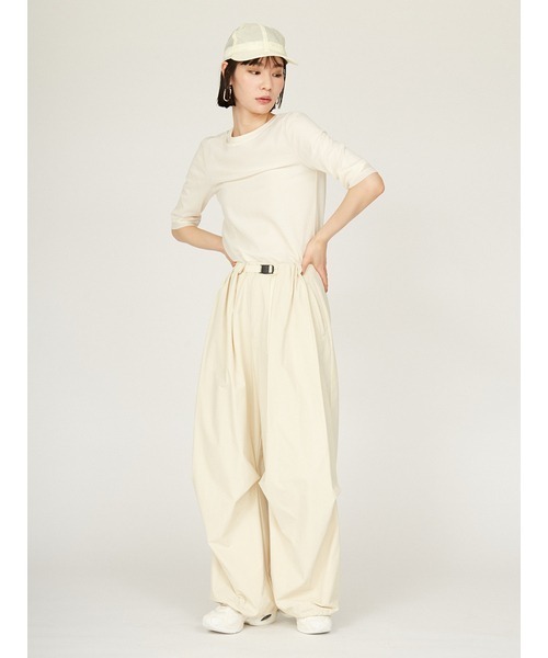 emmi（エミ）の「emmiロゴシアーキャップ（ハット・レディース・イエロー/ライトグレー/ブラック・FREE）」の12枚目の写真