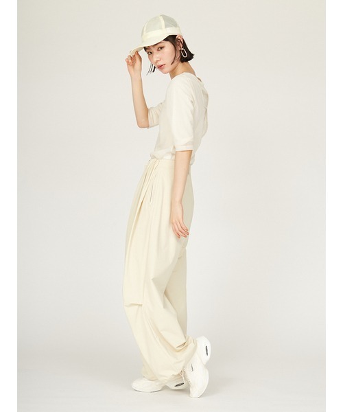 emmi（エミ）の「emmiロゴシアーキャップ（ハット・レディース・イエロー/ライトグレー/ブラック・FREE）」の13枚目の写真