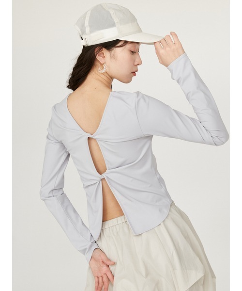 emmi（エミ）の「emmiロゴシアーキャップ（ハット・レディース・イエロー/ライトグレー/ブラック・FREE）」の9枚目の写真