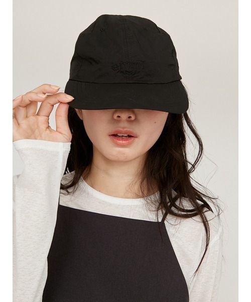 emmi（エミ）の「emmiロゴシアーキャップ（ハット・レディース・イエロー/ライトグレー/ブラック・FREE）」の14枚目の写真