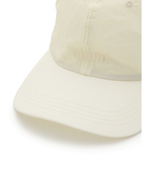 emmi（エミ）の「emmiロゴシアーキャップ（ハット・レディース・イエロー/ライトグレー/ブラック・FREE）」の16枚目の写真