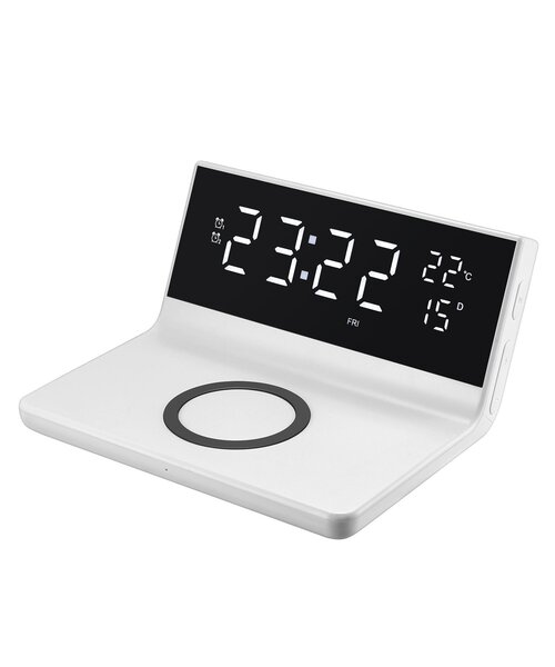 BIRTHDAY BAR（バースデイバー）の「【RELAX リラックス】チャージャークロック2（生活家電・レディース・ブラック/ホワイト・0）」の3枚目の写真