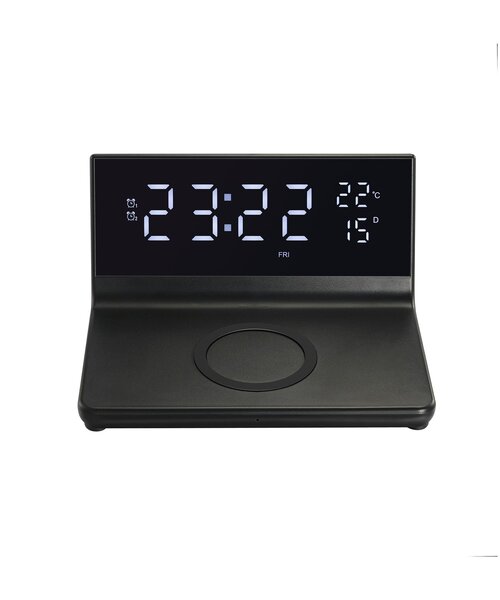 BIRTHDAY BAR（バースデイバー）の「【RELAX リラックス】チャージャークロック2（生活家電・レディース・ブラック/ホワイト・0）」の5枚目の写真