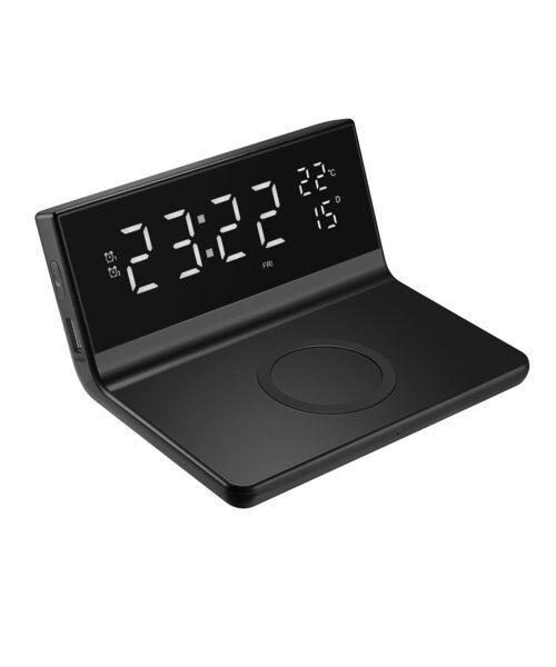 BIRTHDAY BAR（バースデイバー）の「【RELAX リラックス】チャージャークロック2（生活家電・レディース・ブラック/ホワイト・0）」の7枚目の写真