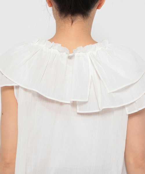 セール】アシメフリルギャザーSS 322948（シャツ/ブラウス）｜LOWRYS