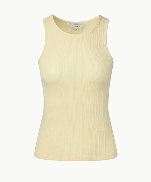 タンクトップ ノースリーブ KUME/クメ Basic Tank Top タンクトップ レディース KUME タンクトップ ノースリーブ KUME/クメ Basic Tank Top