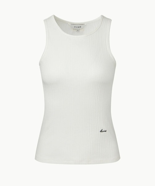 タンクトップ ノースリーブ KUME/クメ Basic Tank Top タンクトップ レディース KUME/クメ Basic Tank Top タンクトップ（タンクトップ）｜KUME