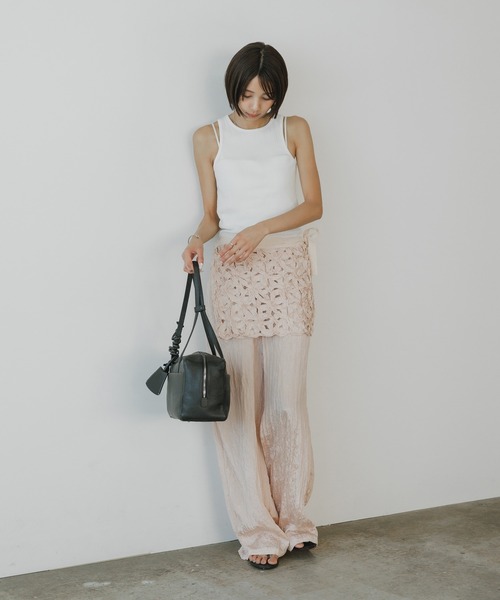 タンクトップ ノースリーブ KUME/クメ Basic Tank Top タンクトップ レディース KUME タンクトップ ノースリーブ KUME/クメ Basic Tank Top