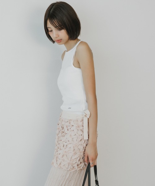 タンクトップ ノースリーブ KUME/クメ Basic Tank Top タンクトップ レディース KUME タンクトップ ノースリーブ KUME/クメ Basic Tank Top