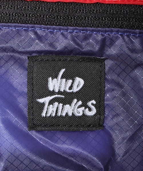 WILD THINGS（ワイルドシングス）の「WILD THINGS コーデュラ リップ ナイロン ミニショルダーポーチ（ショルダーバッグ・メンズ・グリーン/パープル/ブラック/ブルー・FREE）」の18枚目の写真