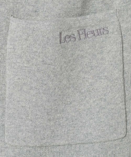 JEANASISジーナシス【Les Fleurs】アソートニットストレートパンツ セール】【Les Fleurs】アソートニットストレートパンツ/459945