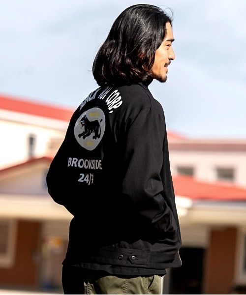 ALCARZA/アルカーザ Vietnam jacket ベトジャン 黒 M JACKROSE