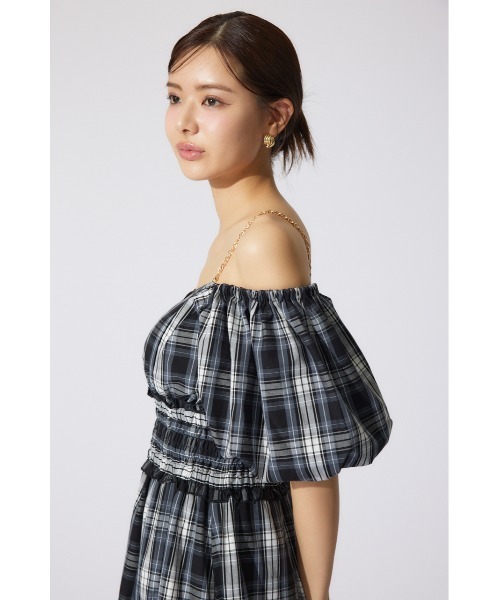 新品リエンダバルーンスリーブフレアワンピース rienda｜バルーンスリーブフレアワンピース | Rakuten Fashion