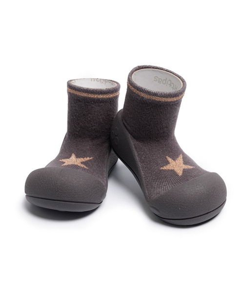 Attipas(アティパス)の「Attipas/Star スター(その他シューズ・キッズ・チャコールグレー・12.5cm/13.5cm/11.5cm/10.5cm)」の2枚目の写真