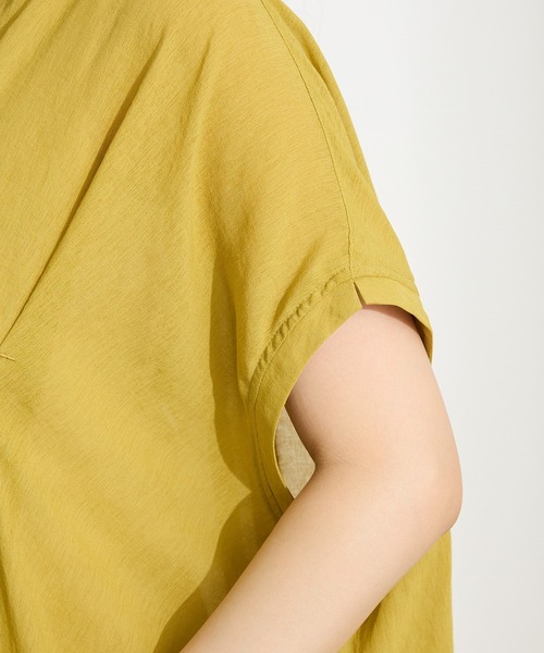 CRAFT STANDARD BOUTIQUE(クラフトスタンダードブティック)の「ヴィンテージボイルタックチュニック◆(シャツ/ブラウス・レディース・ブラック/ホワイト/レッド/イエロー・FREE)」の16枚目の写真