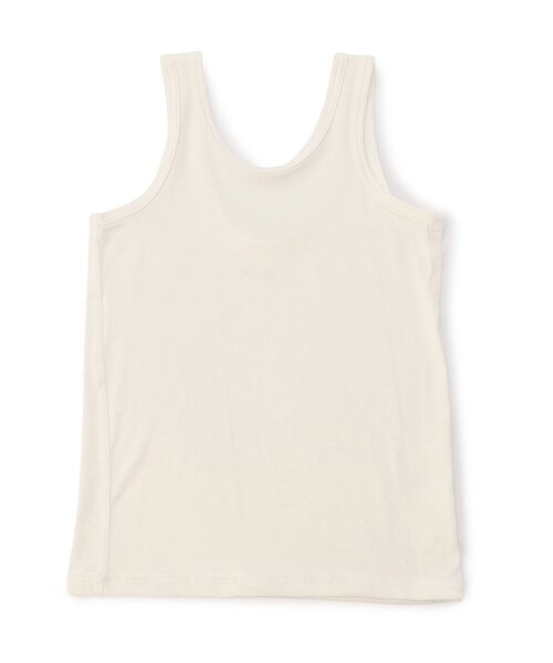 apres les cours（アプレレクール）の「【WEB限定/ジュニア対応】ひんやりメッシュ深あきインナータンク（インナーウェア/肌着・キッズ・ブラック/オフホワイト/ベージュ/パープル/ネイビー/ピンク・90/100/110/120/80/130/140）」の12枚目の写真