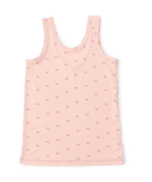 apres les cours（アプレレクール）の「【WEB限定/ジュニア対応】ひんやりメッシュ深あきインナータンク（インナーウェア/肌着・キッズ・ブラック/オフホワイト/ベージュ/パープル/ネイビー/ピンク・90/100/110/120/80/130/140）」の11枚目の写真