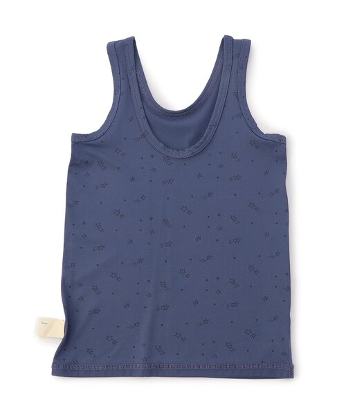 apres les cours（アプレレクール）の「【WEB限定/ジュニア対応】ひんやりメッシュ深あきインナータンク（インナーウェア/肌着・キッズ・ブラック/オフホワイト/ベージュ/パープル/ネイビー/ピンク・90/100/110/120/80/130/140）」の7枚目の写真