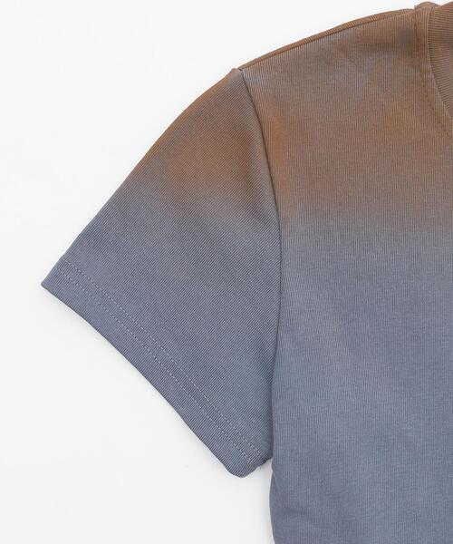 dispark（ディスパーク）の「DISPARK/スタッズグラデピチT（Tシャツ/カットソー・レディース・ブルー/ホワイト・FREE）」の19枚目の写真