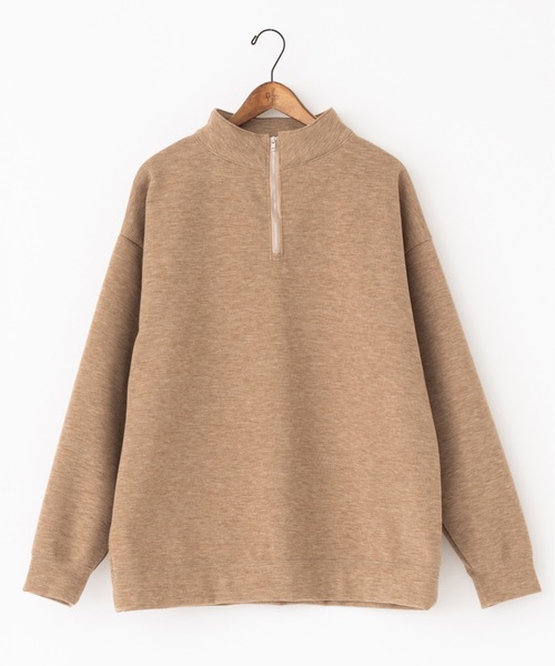 RYU(リュー)の「knit melton skipper sweater(ニット/セーター・メンズ・ベージュ/ライトグレー系・2/4)」の2枚目の写真