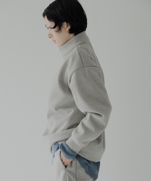 RYU(リュー)の「knit melton skipper sweater(ニット/セーター・メンズ・ベージュ/ライトグレー系・2/4)」の6枚目の写真