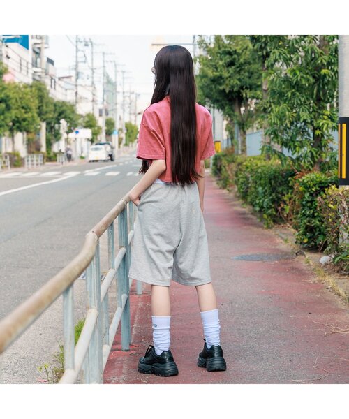 algy（アルジー）の「シャーリングピグメント半袖T（Tシャツ/カットソー・キッズ・ブラック/レッド/グリーン・SMALL/MEDIUM/X-SMALL/XX-SMALL）」の14枚目の写真