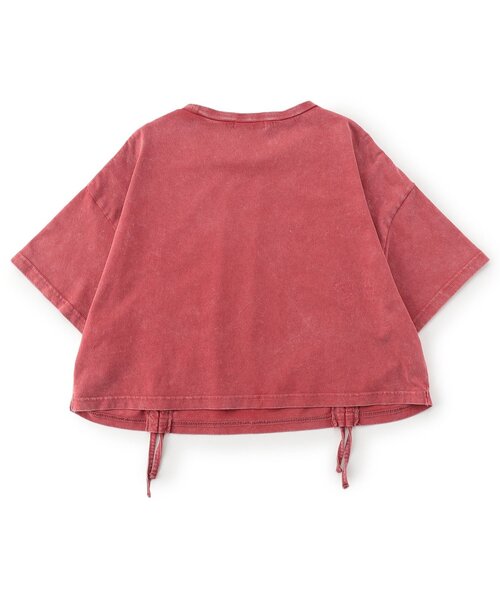 algy（アルジー）の「シャーリングピグメント半袖T（Tシャツ/カットソー・キッズ・ブラック/レッド/グリーン・SMALL/MEDIUM/X-SMALL/XX-SMALL）」の8枚目の写真