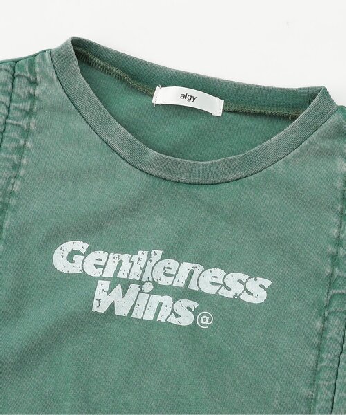 algy（アルジー）の「シャーリングピグメント半袖T（Tシャツ/カットソー・キッズ・ブラック/レッド/グリーン・SMALL/MEDIUM/X-SMALL/XX-SMALL）」の7枚目の写真