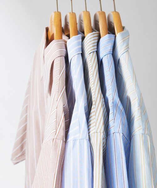 JOURNAL STANDARD relume(ジャーナルスタンダード レリューム)の「JAMES FABRIC / ジェームスファブリック レギュラーカラー 半袖シャツ(シャツ/ブラウス・メンズ・ライトブルー/ブルー/ブラウン系その他/ダークブルー/ブルー系その他・LARGE/SMALL/MEDIUM)」の8枚目の写真